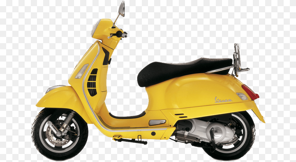 Motorcycle Clipart Scooty Vespa Gts 300 Super Sport, Vehicle, Transportation, Motor Scooter, Scooter Free Png