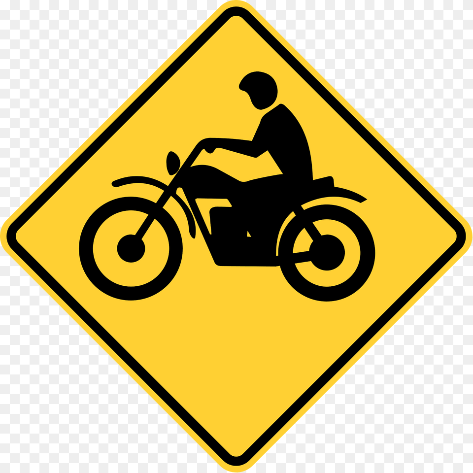 Motorcycle Crossing New York State Clipart, Symbol, Sign, Road Sign, Adult Free Transparent Png