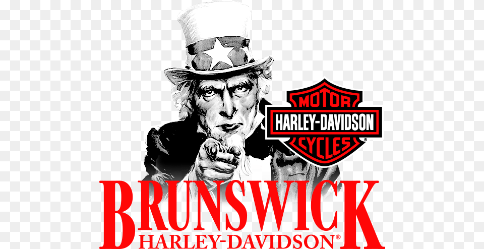 Motorcycle Dealer Albany Ny Brunswick Harley Davidson, Advertisement, Poster, Adult, Person Free Png Download