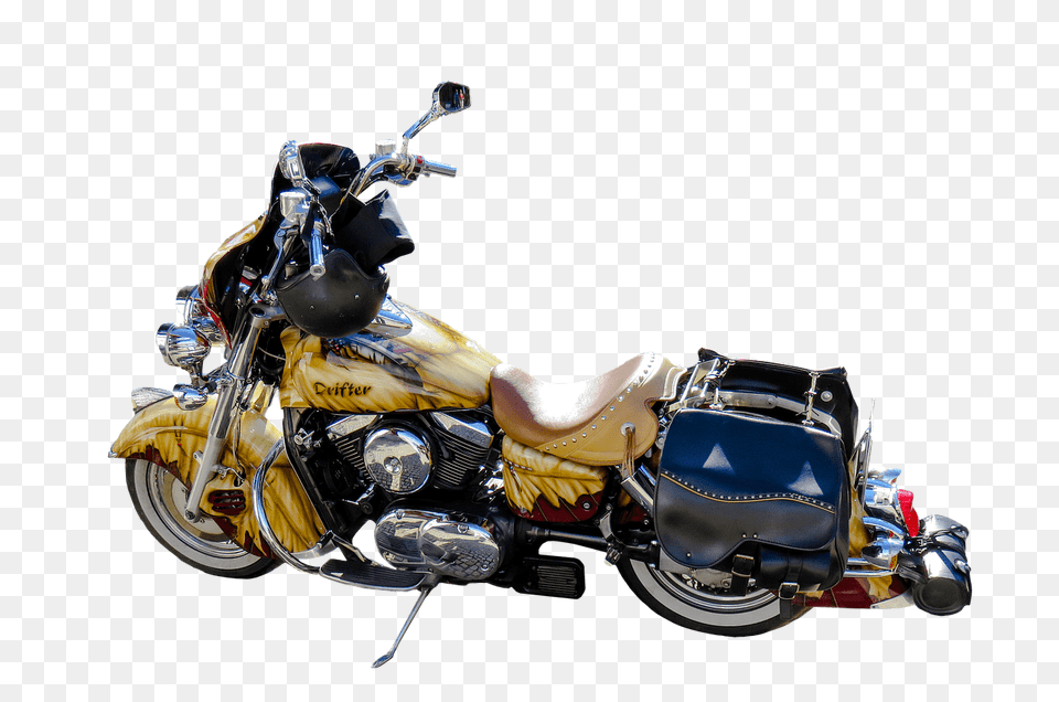 Motorcycle Drifter, Machine, Motor, Transportation, Vehicle Free Png Download