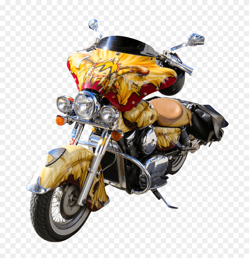 Motorcycle Drifter Front View, Machine, Motor, Vehicle, Transportation Free Png Download