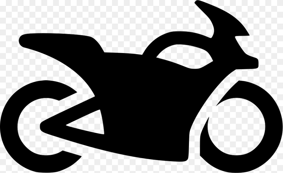 Motorcycle Free Icon Motorcycle, Stencil, Transportation, Vehicle, Silhouette Png Image