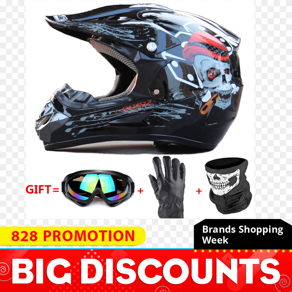 Motorcycle Helmet Full Face Helmet Moto Casco Motocross Motorcycle Helmet, Accessories, Crash Helmet, Sunglasses, Clothing Free Png Download