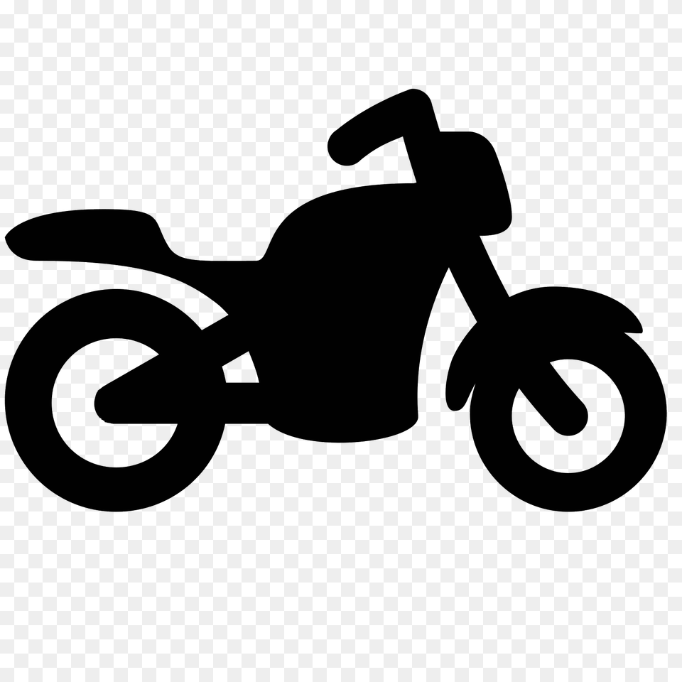 Motorcycle Icon, Gray Free Transparent Png