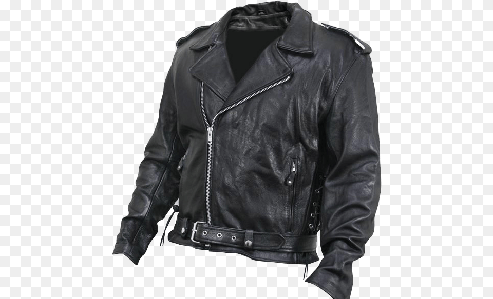 Motorcycle Leather Vest Classic Motorcycle Motorcycle Leather Jacket Background, Clothing, Coat, Leather Jacket Free Transparent Png