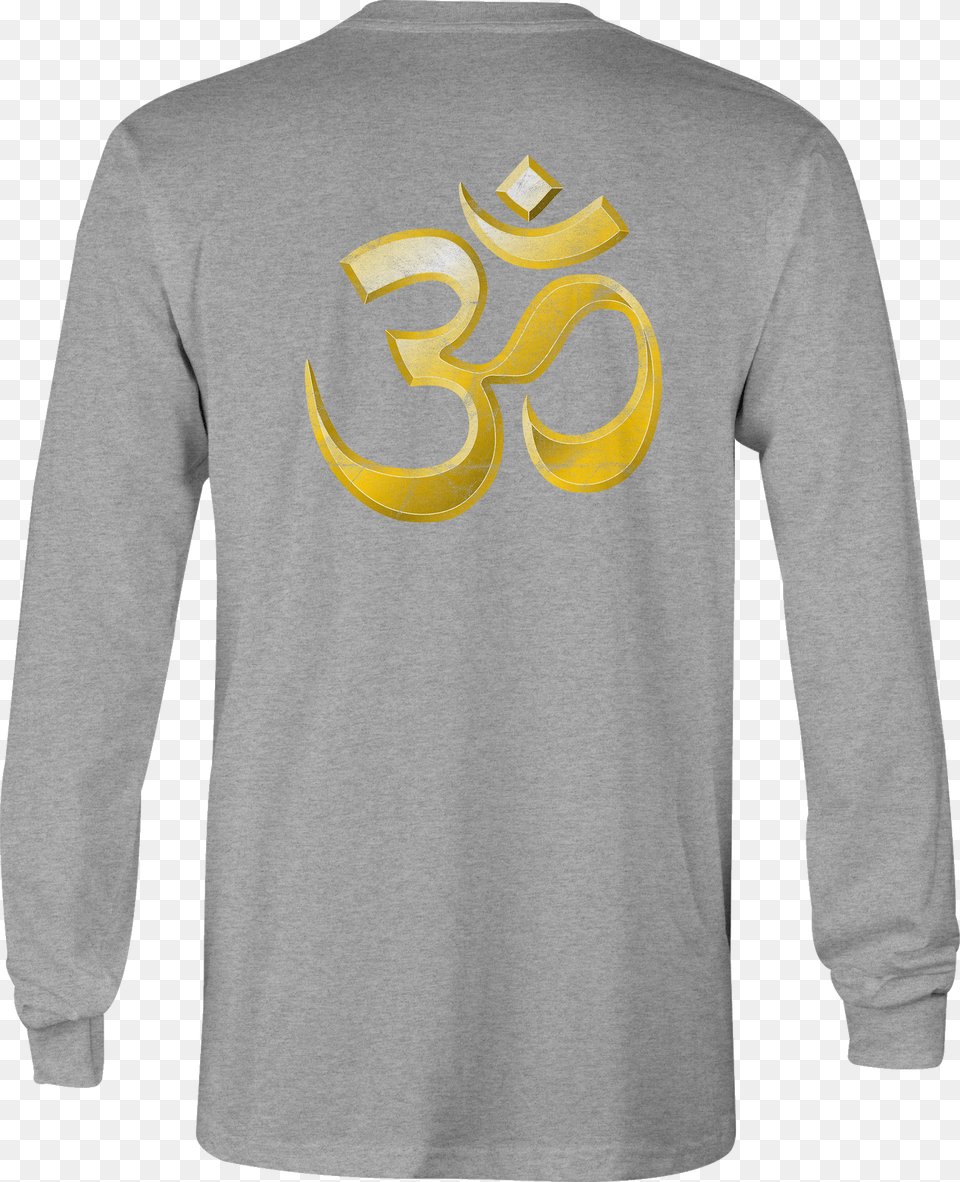 Motorcycle Long Sleeve Tshirt Om Namaste Yoga Relaxing Long Sleeved T Shirt, Clothing, Long Sleeve, Coat Png Image