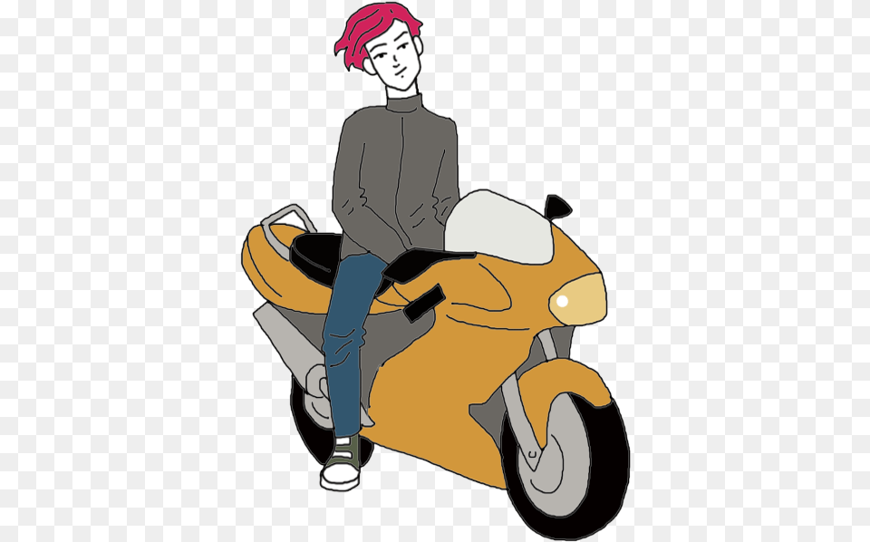 Motorcycle Motorcycle Dreams, Vehicle, Transportation, Scooter, Adult Free Png Download