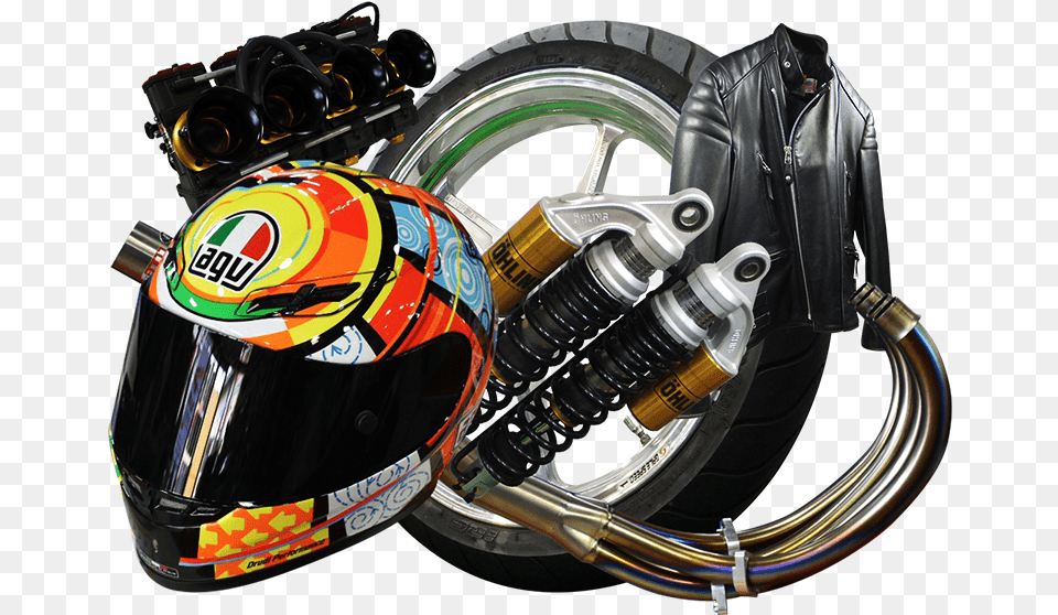 Motorcycle Parts, Wheel, Helmet, Machine, Spoke Free Transparent Png