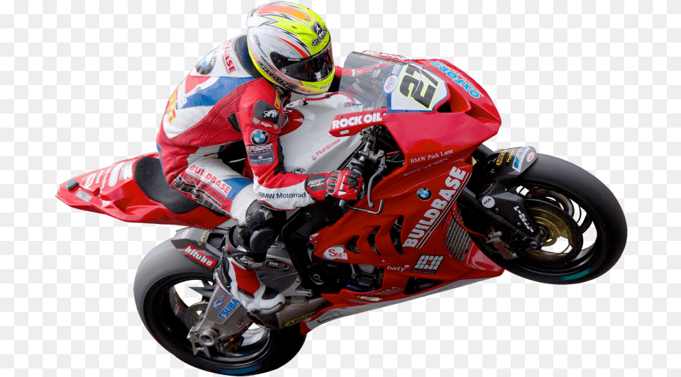 Motorcycle Racer Images Transparent Motorcycle Transparent, Helmet, Adult, Transportation, Person Free Png Download