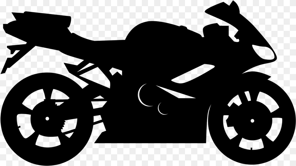 Motorcycle Silhouette Motorcycle Icon, Gray Free Transparent Png