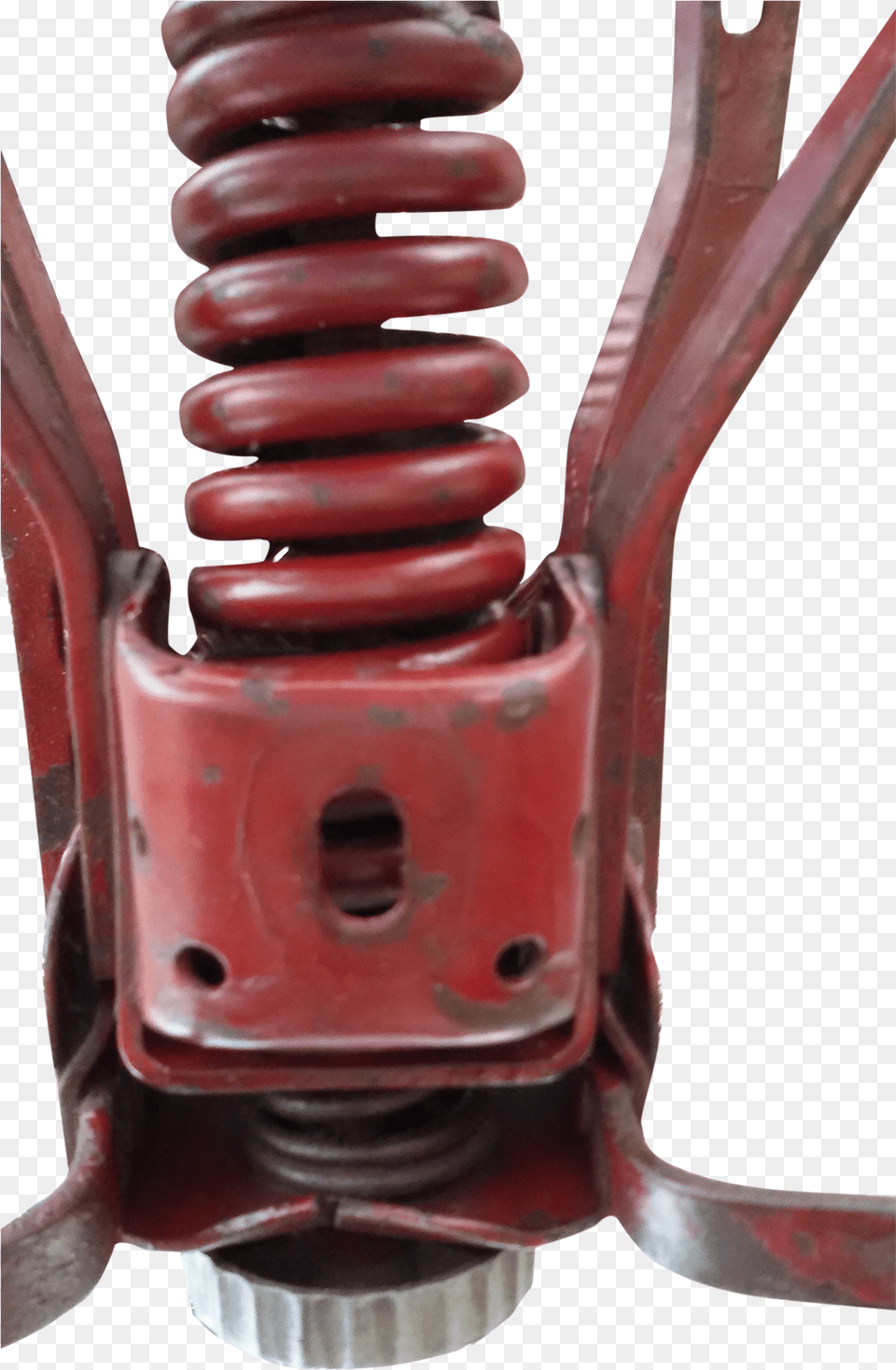 Motorcycle Sits 1940 Meat Hook Deco Mottos Bellows, Coil, Spiral, Machine, Suspension Png Image