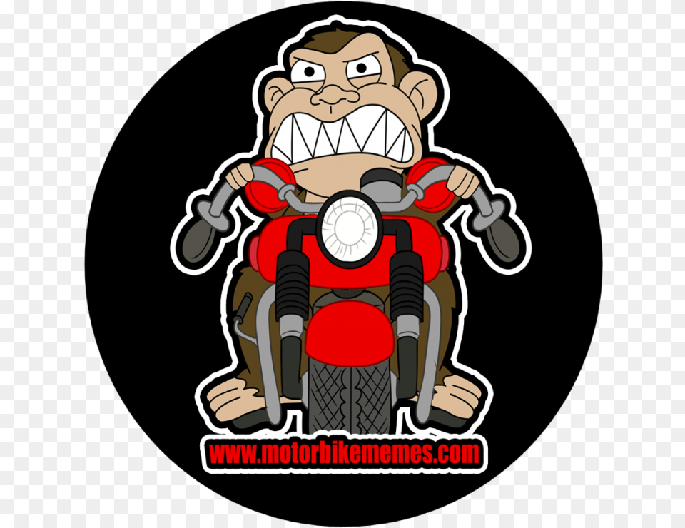 Motorcycle Slap Cartoon, Baby, Machine, Person, Wheel Free Png Download