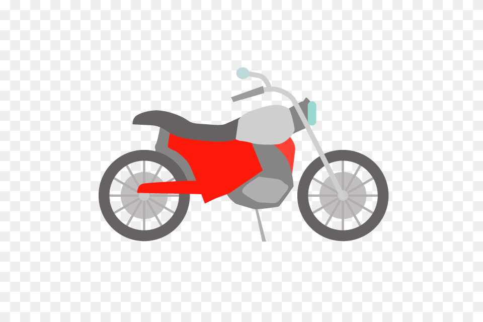 Motorcycle Two Wheels Clip Art Material Illustration, Transportation, Vehicle, Machine, Moped Free Transparent Png