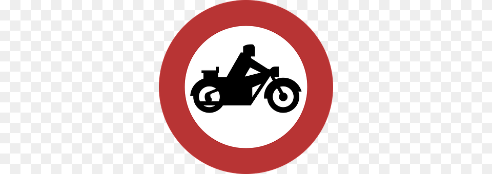 Motorcycles Sign, Symbol, Disk, Road Sign Free Png Download