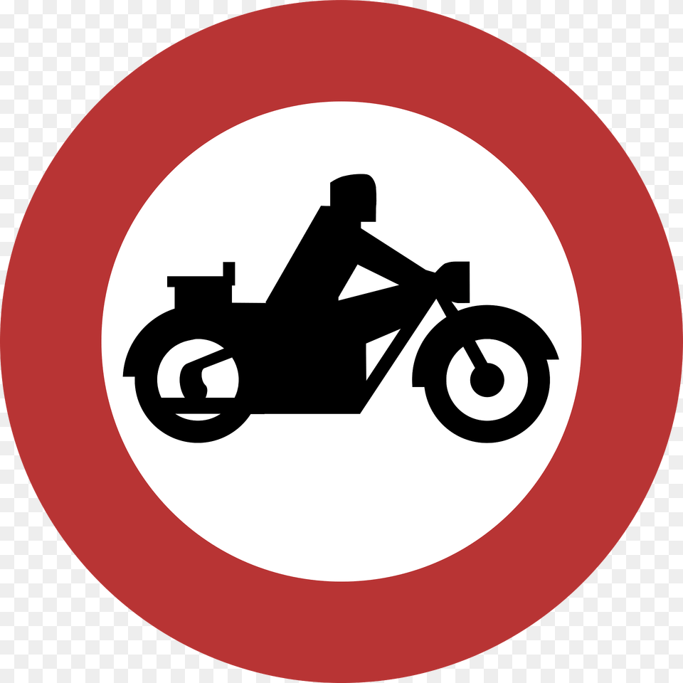Motorcycles Clipart, Sign, Symbol, Road Sign, Disk Free Png Download