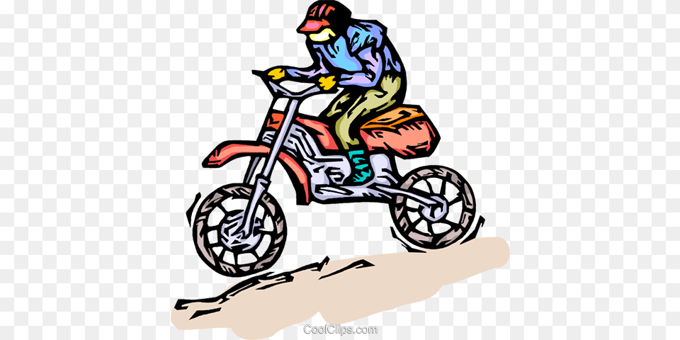 Motorcyclist Royalty Vector Clip Art Illustration, Motorcycle, Transportation, Vehicle, Machine Free Png Download
