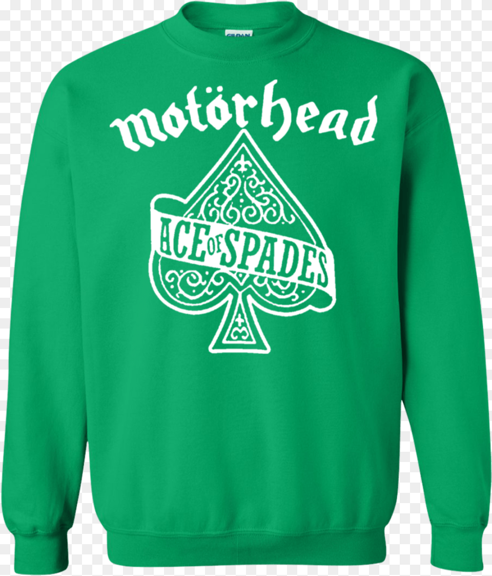 Motorhead Ace Of Spades Sweater Gucci Ugly Christmas Motorhead, Clothing, Knitwear, Sweatshirt, Hoodie Free Png