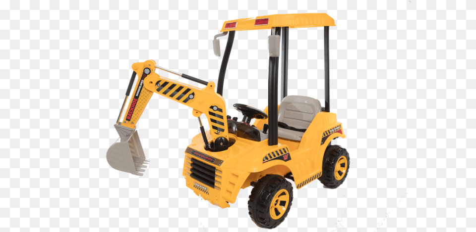 Motorized Dirt Digger, Machine, Bulldozer Png Image