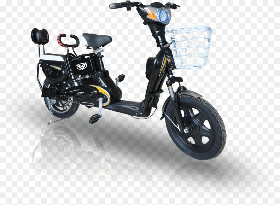Motorized Scooter, Machine, Wheel, Motorcycle, Transportation Png Image