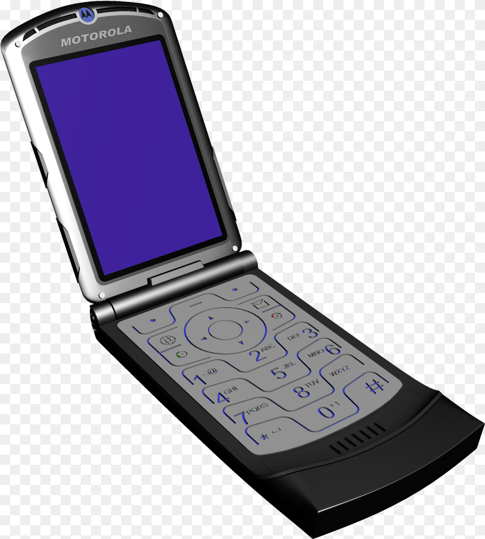 Motorola V3 Phone Clipart Motorola Phone, Electronics, Mobile Phone Free Png Download