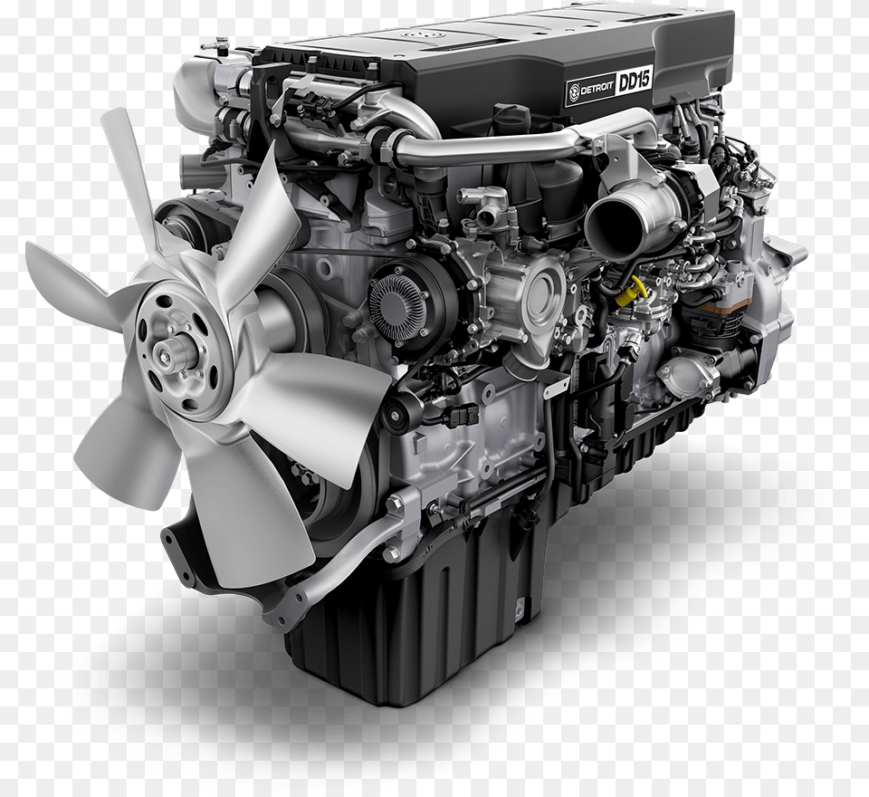 Motors Detroit Dd15 Engine, Machine, Motor, Car, Transportation Png Image