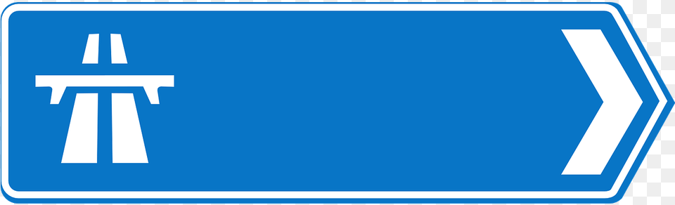 Motorway Highway Freeway Road Sign Roadsign Blue Infographics Cars Diesel Petrol, Symbol, Road Sign Free Png