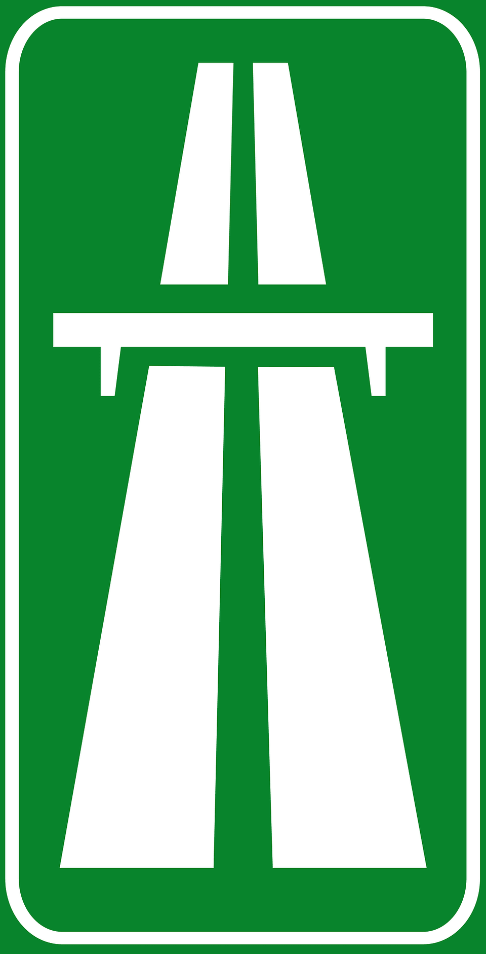 Motorway Sign In Italy Clipart, First Aid, Symbol, Road Sign Free Transparent Png