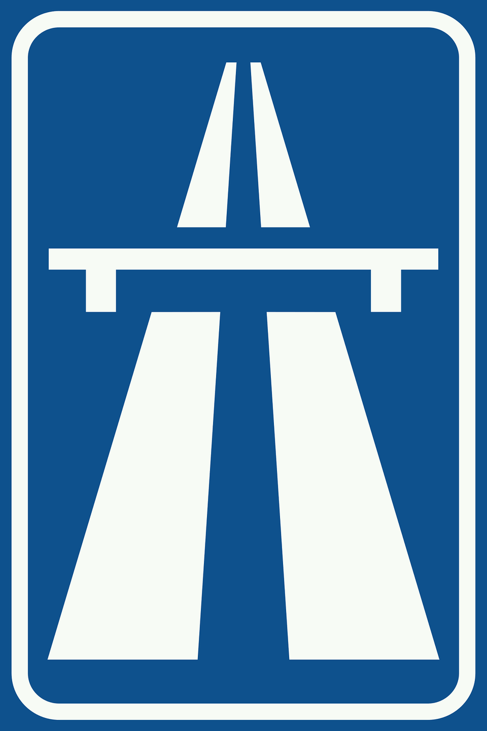 Motorway Sign In Netherlands Clipart, Symbol Free Png