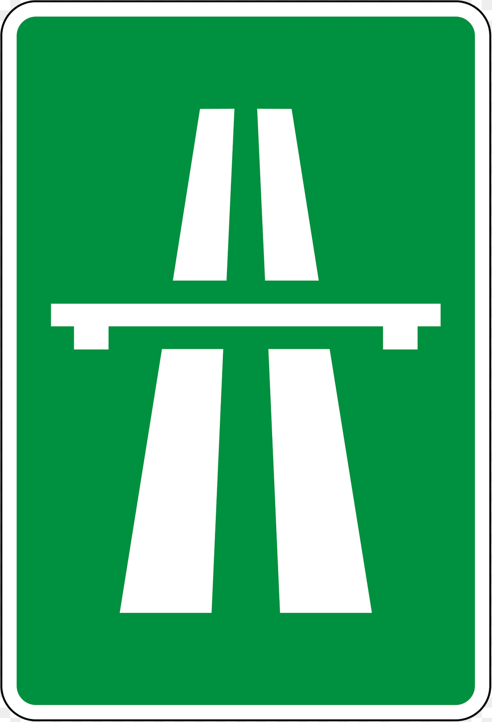 Motorway Sign In Slovenia Clipart, First Aid, Road, Symbol Free Transparent Png