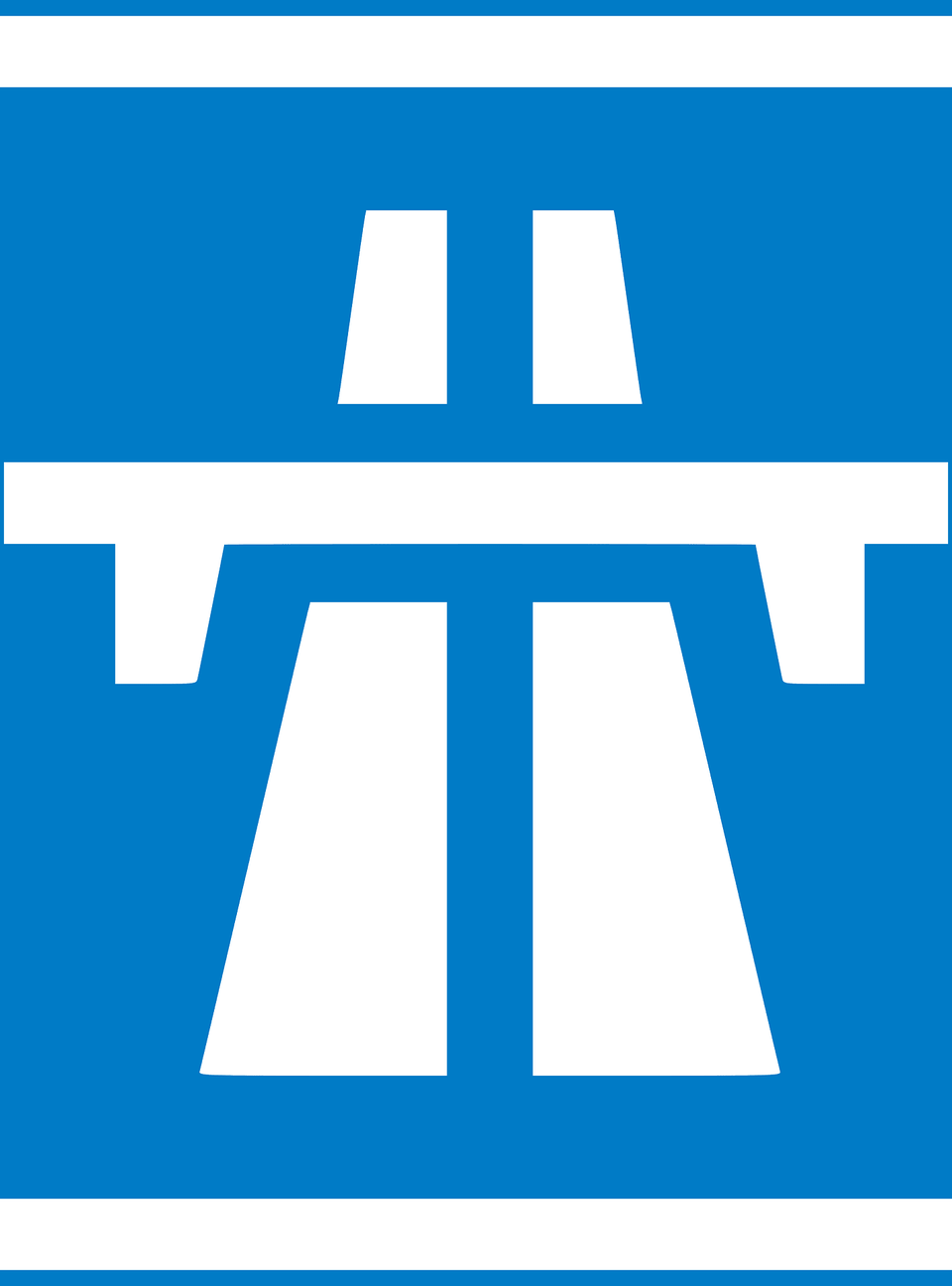 Motorway Symbol Clipart Png Image