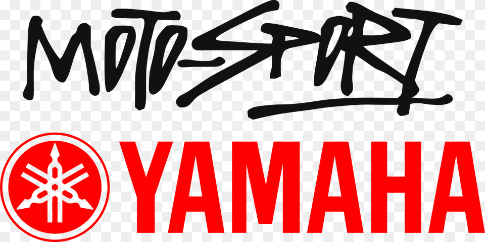 Motosport Yamaha Logo Transparent Vector, Text Png Image