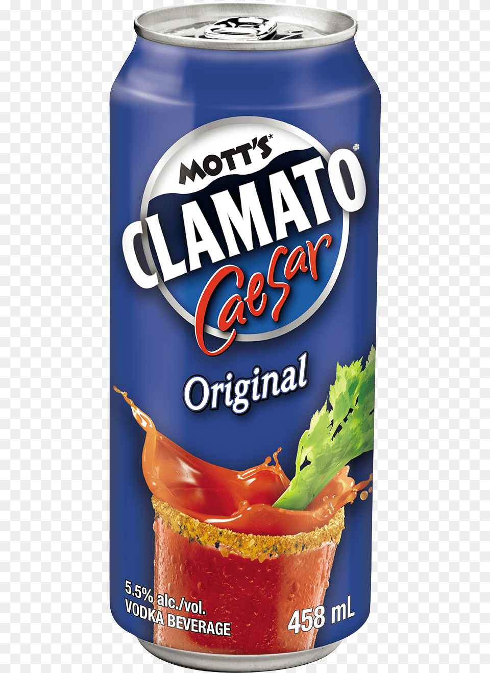 Mott S Clamato Ready To Food, Can, Tin, Ketchup Free Transparent Png