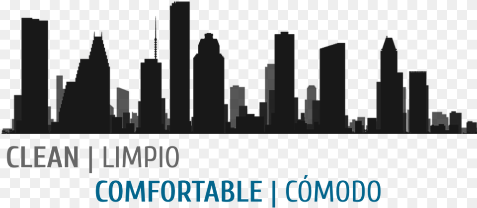 Motto Houston Skyline, City, Urban, Architecture, Building Free Transparent Png