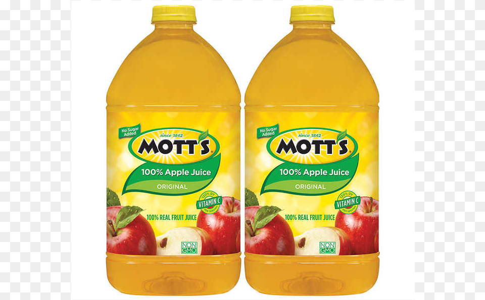 Motts Apple Juice 2 Pack, Beverage, Food, Ketchup, Fruit Free Png