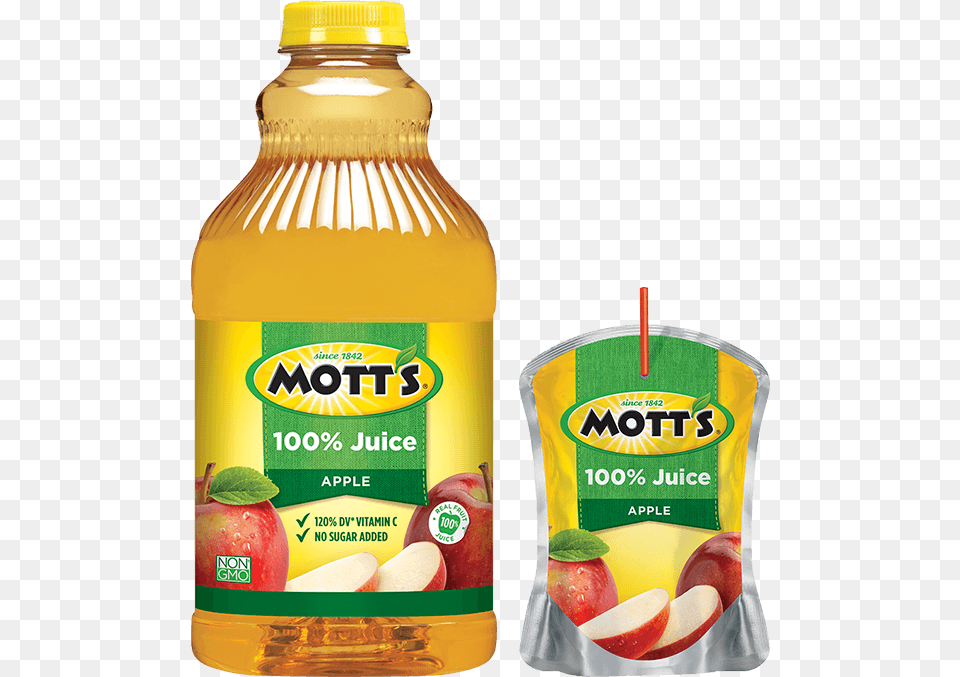 Motts Apple Juice Motts Apple Juice, Beverage, Food, Ketchup, Fruit Free Transparent Png
