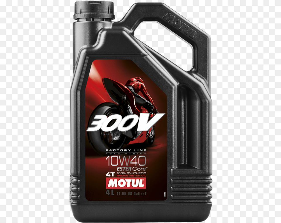 Motul 300v 4t Competition Synthetic Oil 10w 40 4 Liter Motul 300v, Adult, Bottle, Male, Man Free Transparent Png
