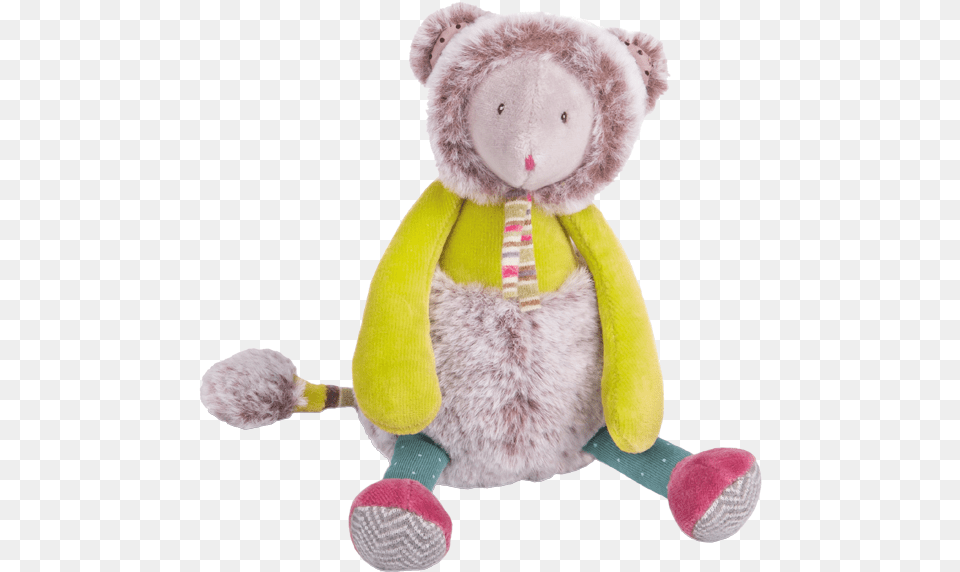 Moulin Roty Les Pachats Mousey Mouse Mouse Doll By Moulin Roty, Plush, Toy, Teddy Bear Free Transparent Png