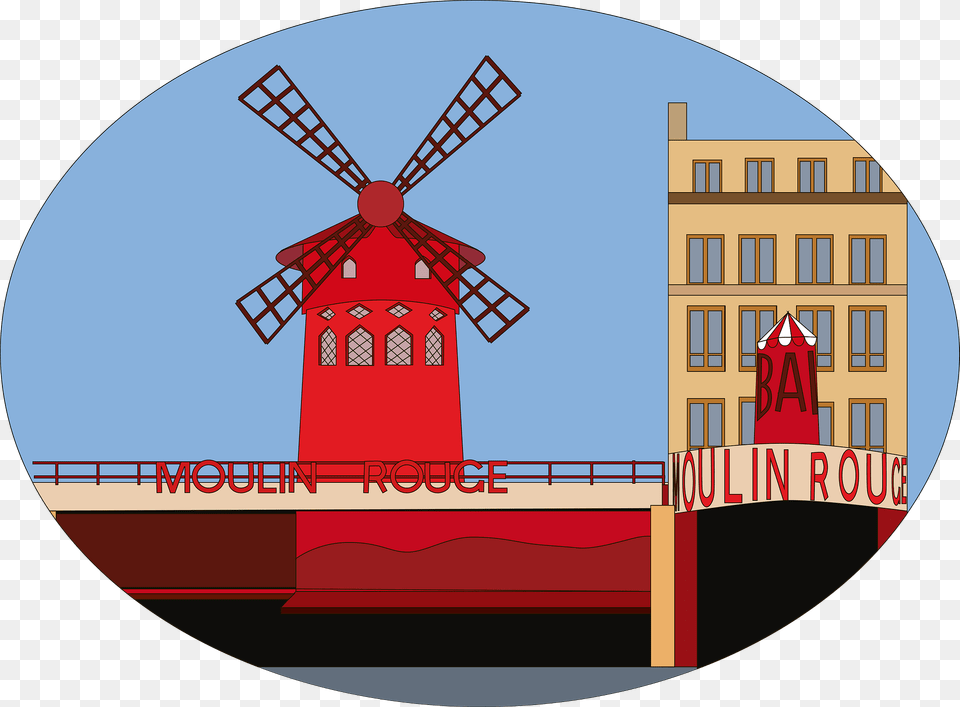 Moulin Rouge Clipart, Engine, Machine, Motor, Neighborhood Free Transparent Png