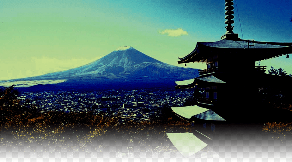 Mount Fuji, Architecture, Building, Pagoda, Prayer Png Image