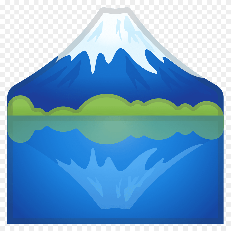Mount Fuji Emoji Clipart, Ice, Mountain, Nature, Outdoors Free Png Download