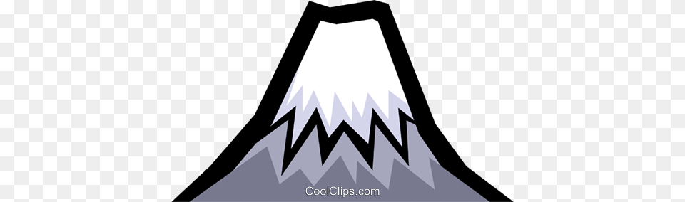 Mount Fuji Royalty Free Vector Clip Art Illustration Mt Fuji Clip Art, Outdoors, Nature, Mountain, Mountain Range Png Image