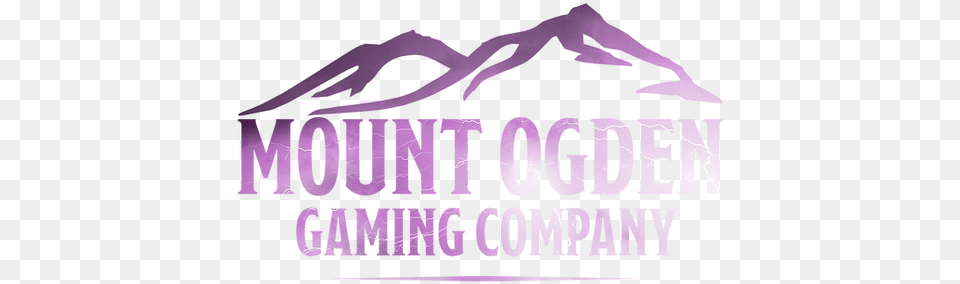 Mount Ogden Gaming Company Ridge Runner, Purple, Logo Free Png