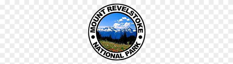 Mount Revelstoke National Park Round Sticker, Logo, Plant, Vegetation, Photography Png