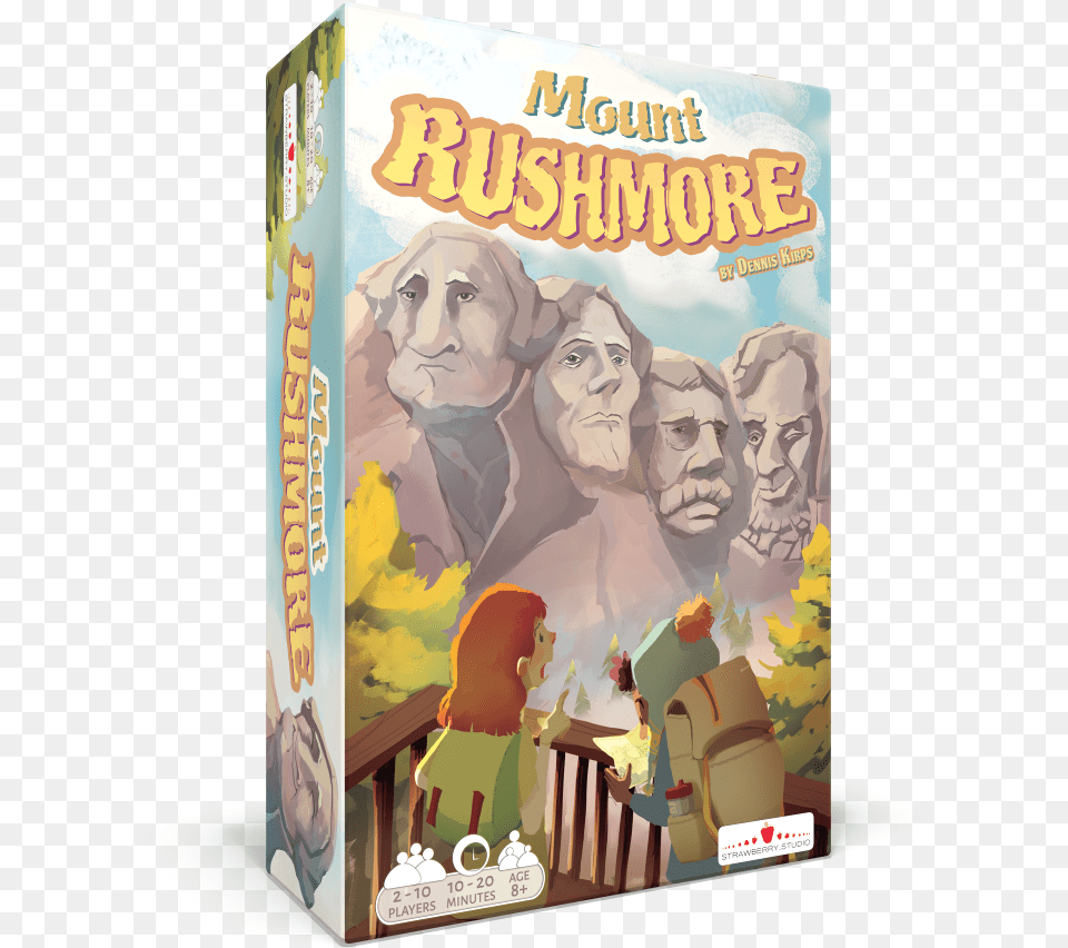Mount Rushmore Board Game, Book, Publication, Person, Comics Png Image