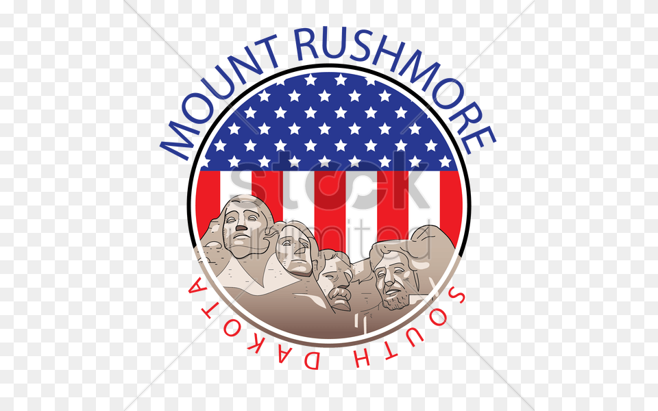 Mount Rushmore Vector, American Flag, Flag, Baby, Person Png