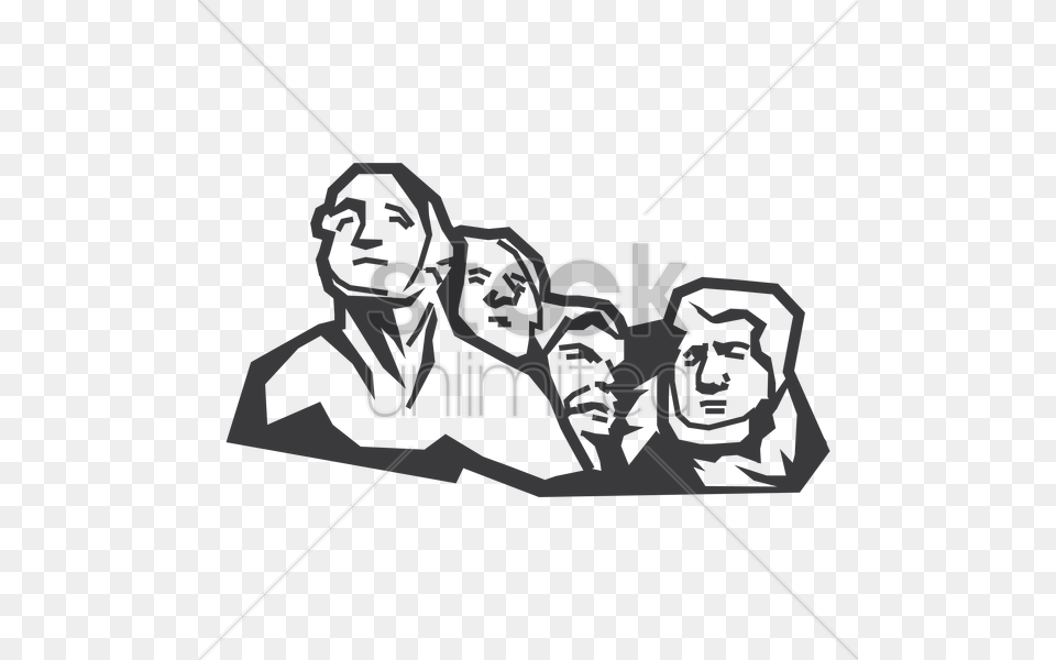 Mount Rushmore Vector Image, People, Person, Concert, Crowd Png