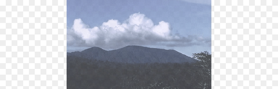 Mount Sual As Seen From The Front Porch Of Mark And Umboi Island, Cloud, Sky, Peak, Outdoors Free Png