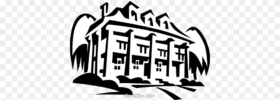 Mount Vernon Home Of Washington Royalty Vector Clip Art, City, Architecture, Building, Housing Free Transparent Png