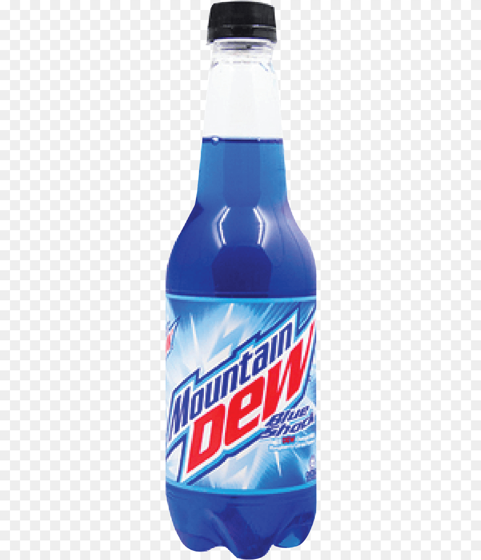 Mountai Dew Blue Shock 500ml Mountain Dew, Bottle, Beverage, Pop Bottle, Soda Free Transparent Png