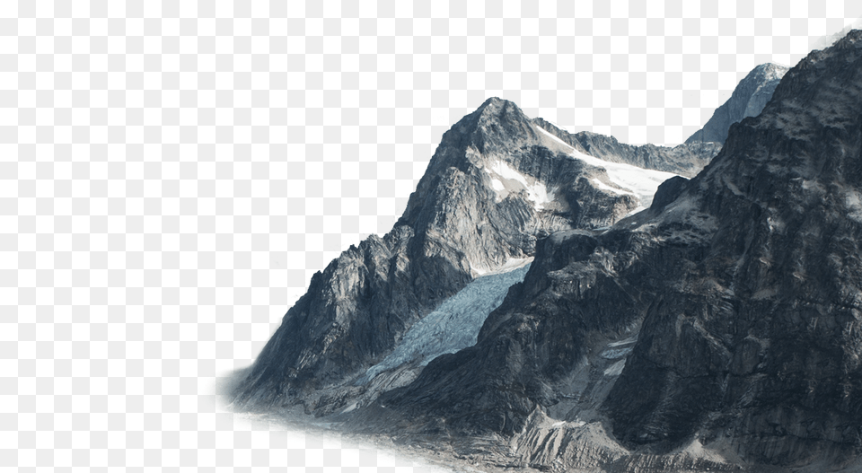 Mountain, Glacier, Ice, Mountain Range, Nature Png